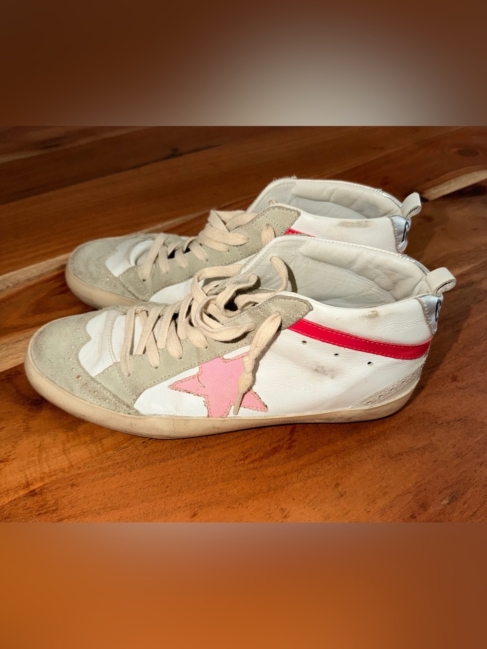 Golden Goose Mid Star Sneakers 🩷